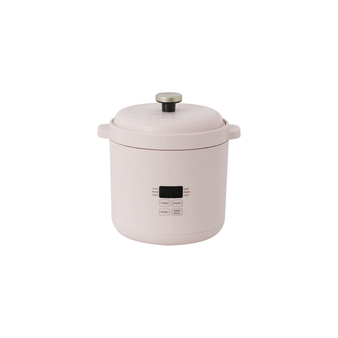 หม้อหุงข้าว อเนกประสงค์ BRUNO MULTI-FUNCTION MINI RICE COOKER BOE127-IV สีชมพู_0